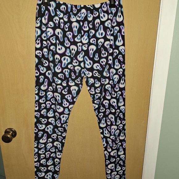 Sweetlegs Plus Halloween Follow Your Screams Leggings W- 15 in - Picture 7 of 8